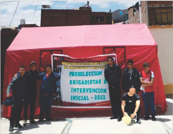 7 TRABAJADORES DEL HOSPITAL DE PAMPAS PASARON PRE SELECCIÓN DE BRIGADA DE SALUD DE LA REGIÓN HUANCAVELICA