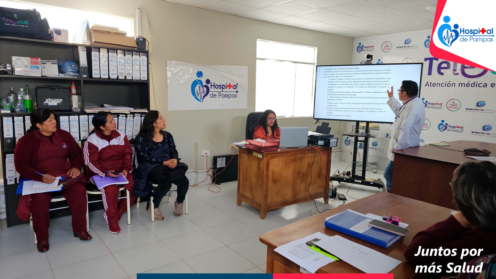 CAPACITACIÓN SOBRE LA MEJORA DE COMPETENCIAS AL PERSONAL DEL SERVICIO DE OBSTETRICIA