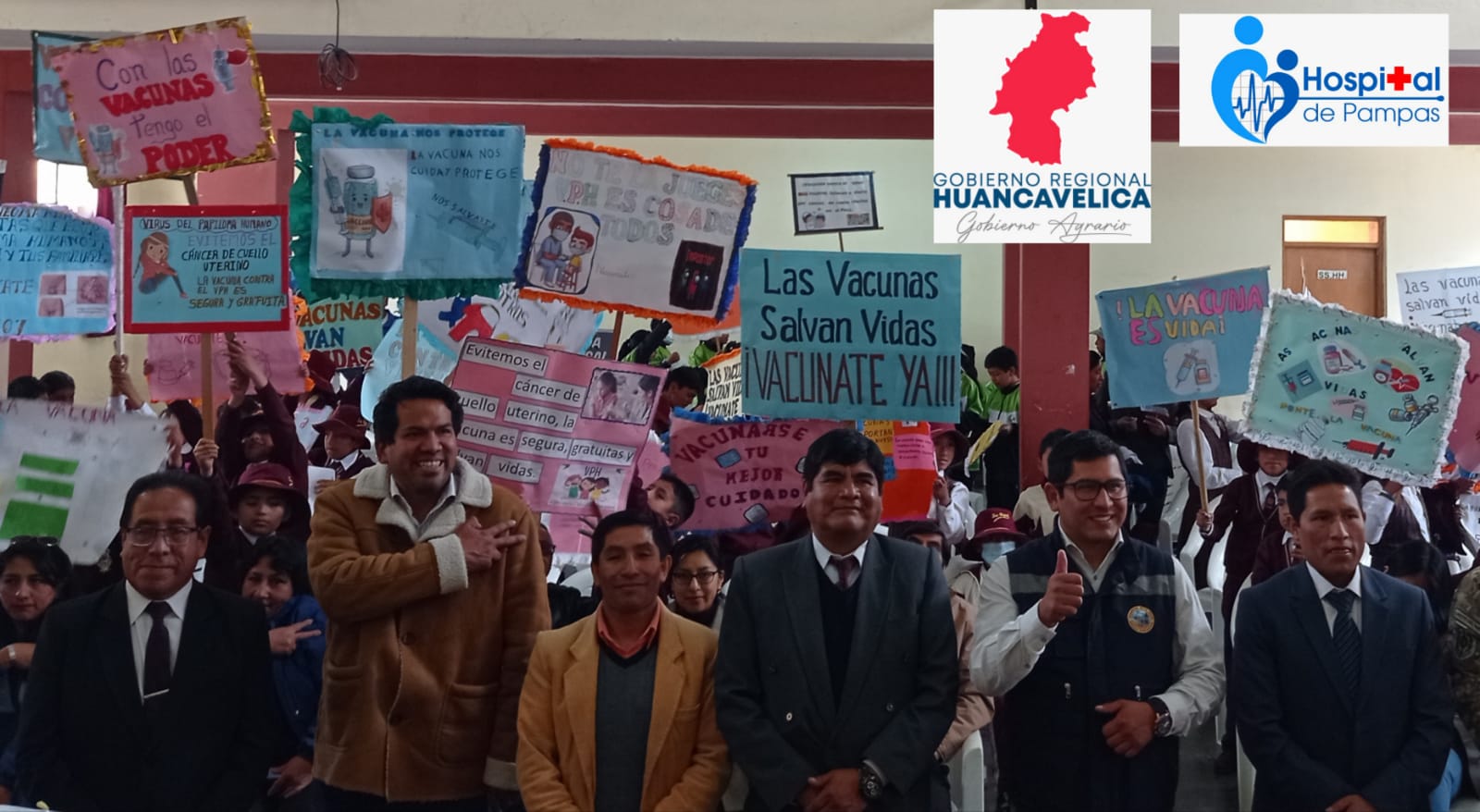 DIRECTOR ADJUNTO Y PERSONAL ASISTENCIAL PARTICIPARON EN LANZAMIENTO DE LA SEMANA DE VACUNACIÓN EN LAS AMÉRICAS Y CONTRA EL VPH
