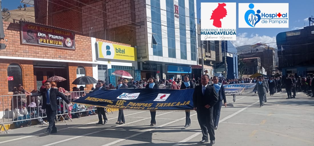 DIRECTORA DEL HOSPITAL DE PAMPAS PARTICIPÓ EN LAS ACTIVIDADES POR EL 198° ANIVERSARIO DE LA PROVINCIA DE TAYACAJA