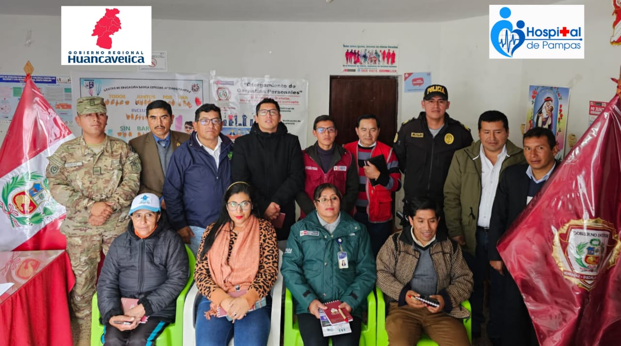 DIRECTORA DEL HOSPITAL DE PAMPAS PARTICIPÓ EN REUNIÓN MULTISECTORIAL DE SUBPREFECTURA PROVINCIAL DE TAYACAJA