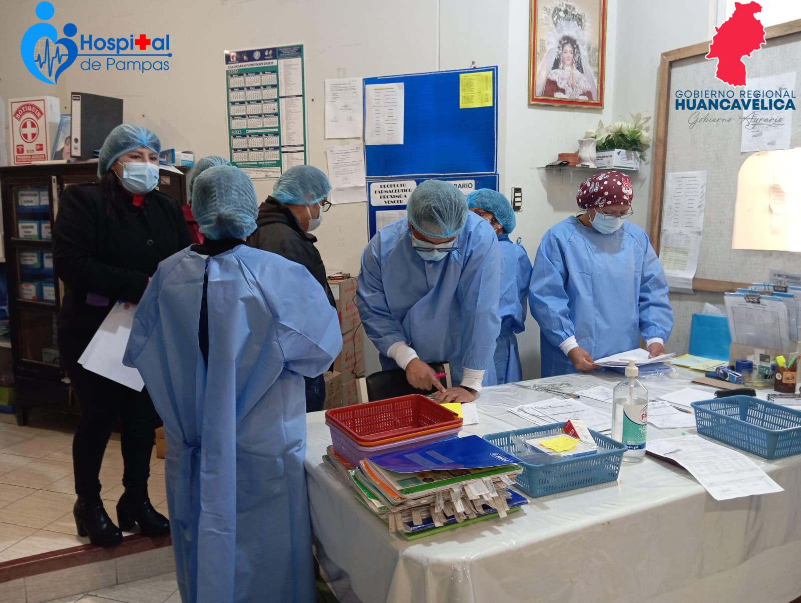 EL HOSPITAL DE PAMPAS EJECUTÓ LAS RODAS DE SEGURIDAD DEL PACIENTE