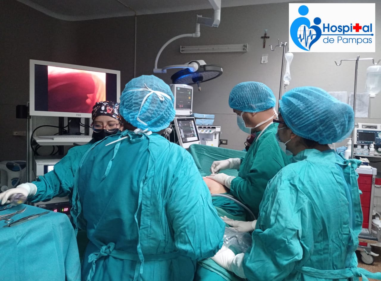HOSPITAL DE PAMPAS RETOMA CIRUGÍA LAPAROSCÓPICA