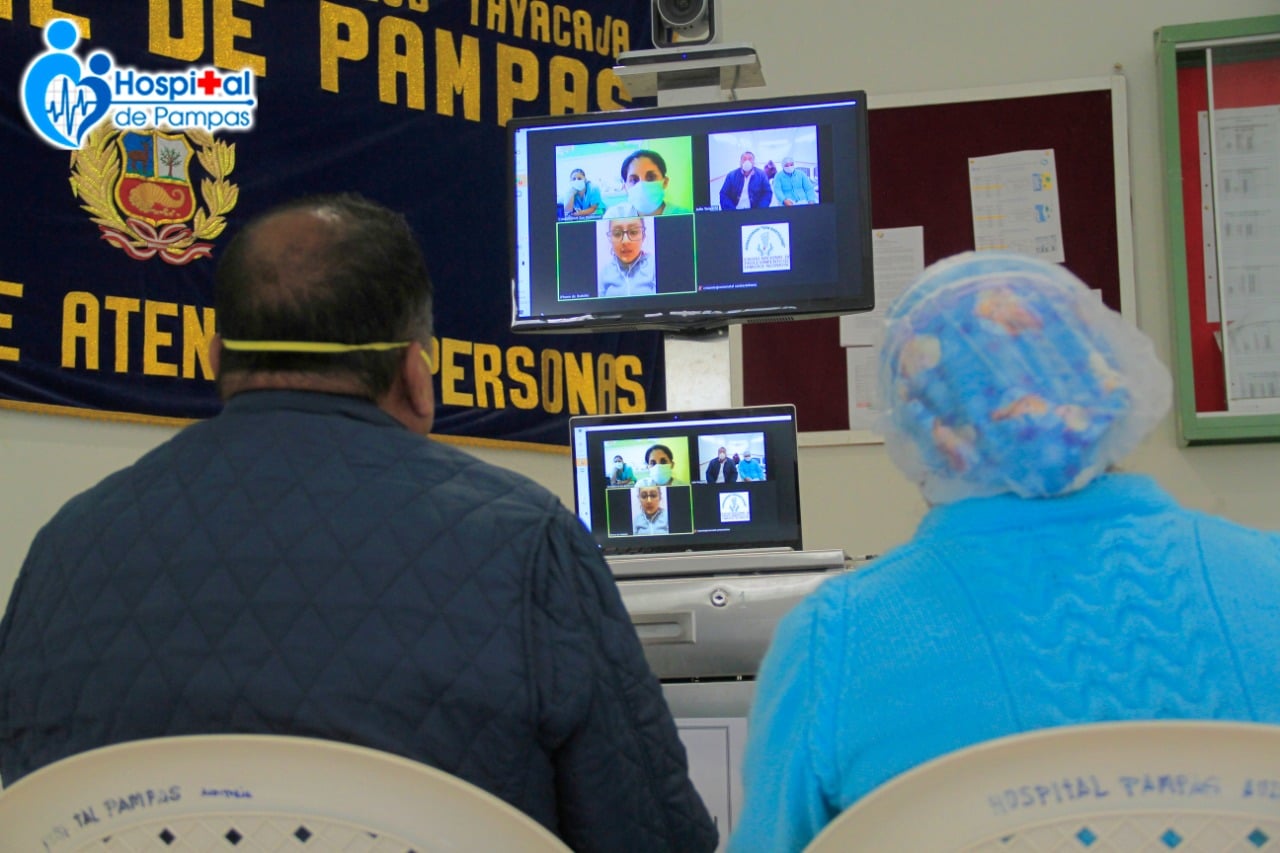 HOSPITAL DE PAMPAS RETOMA LA ESTRATEGIA DE CONSULTAS EN TELESALUD