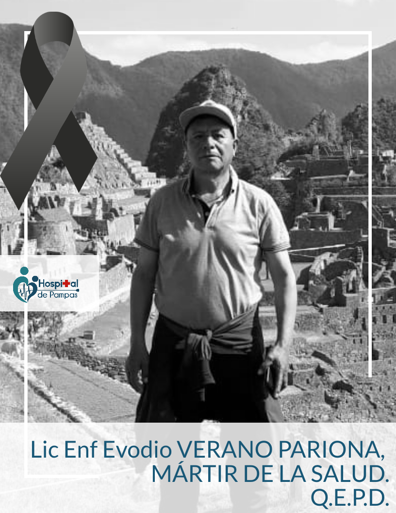 Lic Evodio VERANO PARIONA, MÁRTIR DE LA SALUD !!!